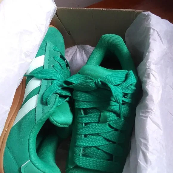 New adidas Grand Court Alpha Court Green Clear Mint Gum Fat Tongue Fat Laces8
